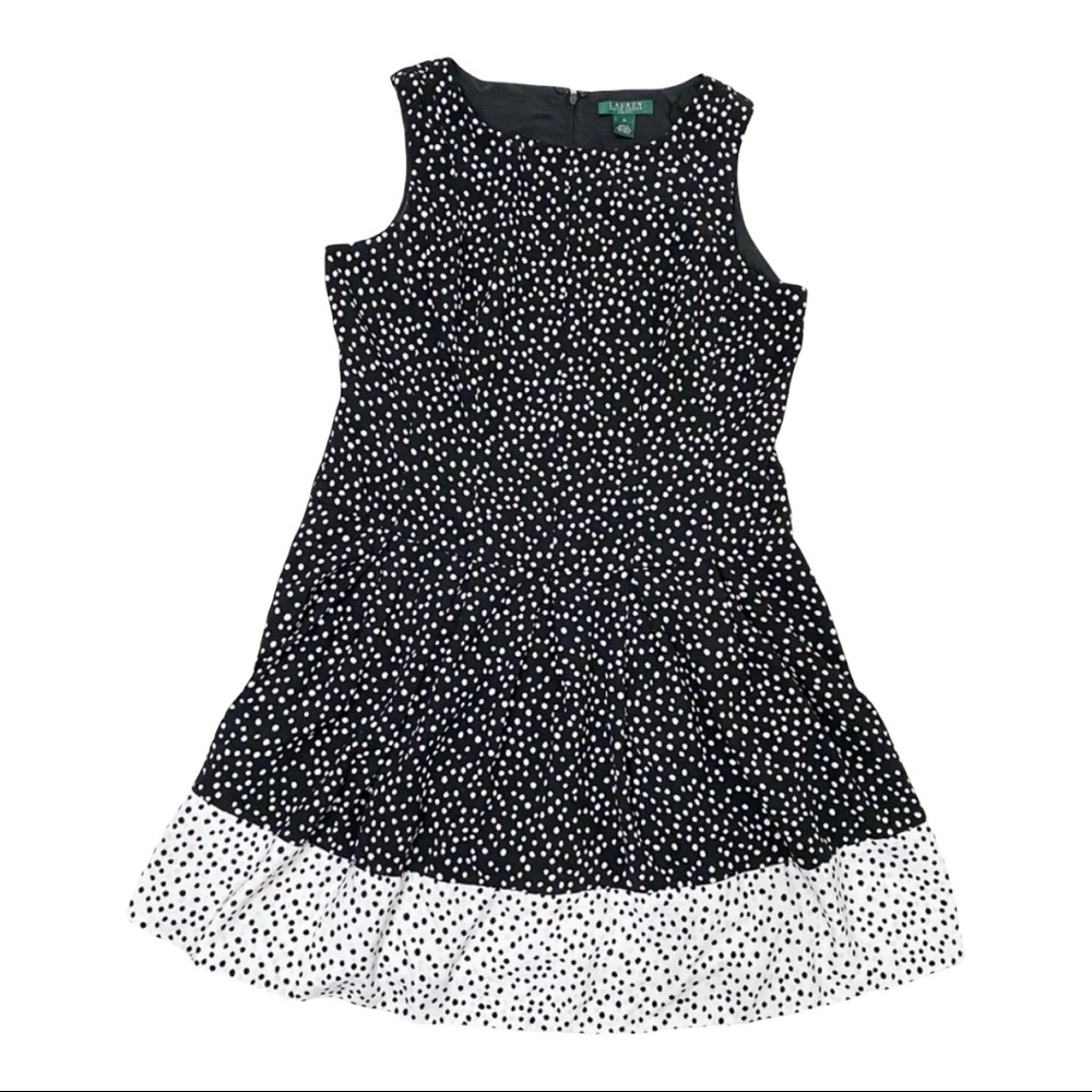 Lauren Ralph Lauren  Sleeveless Fit & Flare Dress size 16